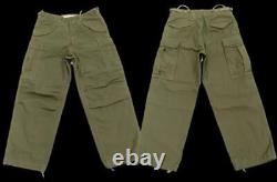 M-1951 Field Pants U. S Military Original New 1952 Old Stock Od Green