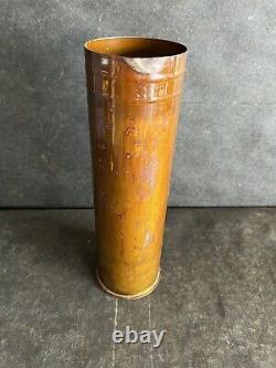 M103 Cartridge Spent Artilery Shell 105mm Army Military 1946 M137 AMM Vintage