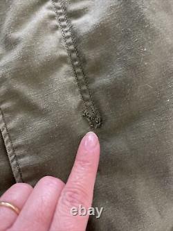 M65 Field Jacket Cold Weather Military Surplus OG 107 size Small With Liner