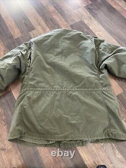 M65 Field Jacket Cold Weather Military Surplus OG 107 size Small With Liner