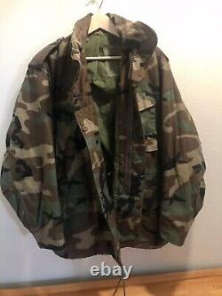 M65 Field Jacket Made In USA Genuine GI Army Military Surplus Large Regular