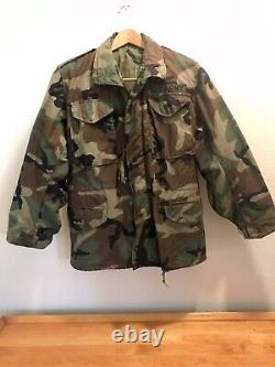 M65 Field Jacket, Made In USA Genuine GI Army Military Surplus, Small Reg