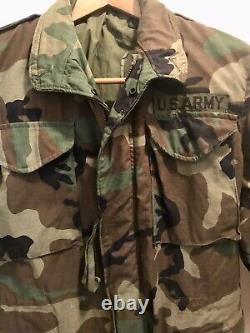 M65 Field Jacket, Made In USA Genuine GI Army Military Surplus, Small Reg