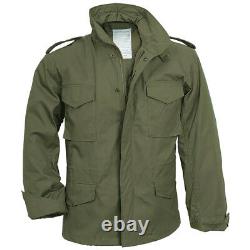 M65 Field Jacket Military Coat Army Mens Combat Parka + Liner Surplus Olive OD