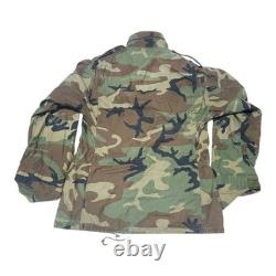 M65 Field Jacket US Army Military Woodland Camo DCU Parka Combat Coat Vintage
