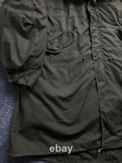 M65 Parka US Army Fishtail Military Extreme Cold Weather Vtg Issue Mod