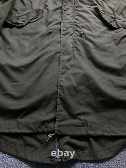 M65 Parka US Army Fishtail Military Extreme Cold Weather Vtg Issue Mod