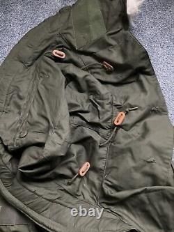 M65 Parka US Army Fishtail Military Extreme Cold Weather Vtg Issue Mod