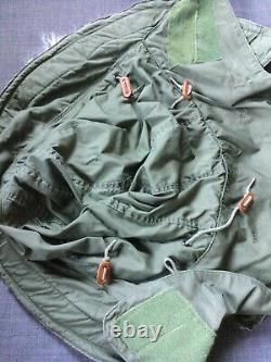 M65 US ARMY ECW FISHTAIL PARKA Medium Vtg Mod Military Original Fur Hood Liner