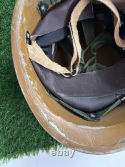 M74 Brown Indian Army Made with Kevlar Helmet Military Surplus Militaria Collect