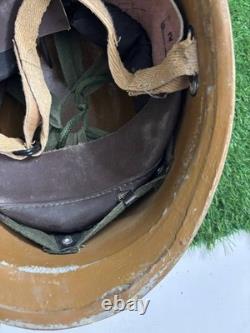 M74 Brown Indian Army Made with Kevlar Helmet Military Surplus Militaria Collect