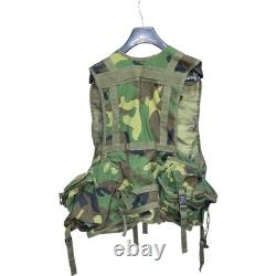 M81 Tactical Vest US Army Woodland Camouflage Combat Load Bearing Military LBV