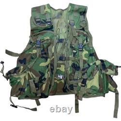 M81 Tactical Vest US Army Woodland Camouflage Combat Load Bearing Military LBV