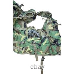 M81 Tactical Vest US Army Woodland Camouflage Combat Load Bearing Military LBV