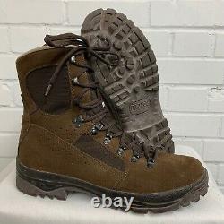 MEINDL BROWN DESERT MEN'S COMBAT BOOTS Size 11 Medium, British Military