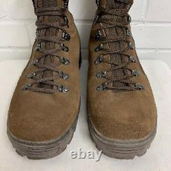 MEINDL BROWN DESERT MEN'S COMBAT BOOTS Size 11 Medium, British Military