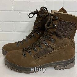 MEINDL BROWN DESERT MEN'S COMBAT BOOTS Size 11 Medium, British Military