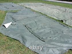 MILITARY 16x16 FRAME TENT SURPLUS US ARMY. NO FRAMES INCLUDED CAMPING HUNTING