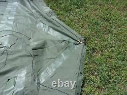 MILITARY 16x16 FRAME TENT SURPLUS US ARMY. NO FRAMES INCLUDED CAMPING HUNTING