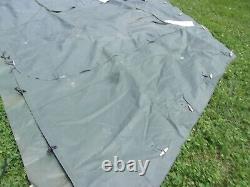 MILITARY 16x16 FRAME TENT SURPLUS US ARMY. NO FRAMES INCLUDED CAMPING HUNTING