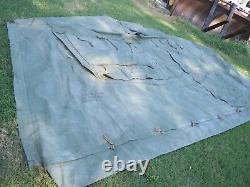 MILITARY 16x16 FRAME TENT SURPLUS US ARMY. NO FRAMES INCLUDED CAMPING HUNTING