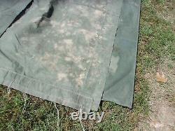 MILITARY 16x16 FRAME TENT SURPLUS US ARMY. NO FRAMES INCLUDED CAMPING HUNTING