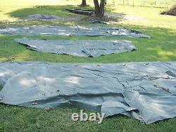 MILITARY 16x16 FRAME TENT SURPLUS US ARMY. NO FRAMES INCLUDED CAMPING HUNTING