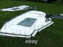 MILITARY 16x16 FRAME TENT SURPLUS US ARMY. NO FRAMES INCLUDED CAMPING HUNTING