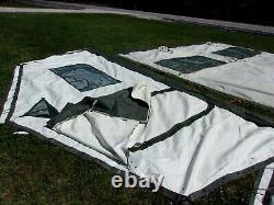 MILITARY 16x16 FRAME TENT SURPLUS US ARMY. NO FRAMES INCLUDED CAMPING HUNTING