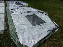 MILITARY 16x16 FRAME TENT SURPLUS US ARMY. NO FRAMES INCLUDED CAMPING HUNTING