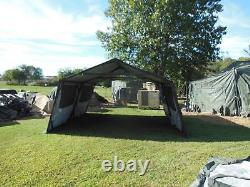 MILITARY 16x16 FRAME TENT SURPLUS US ARMY. NO FRAMES INCLUDED CAMPING HUNTING