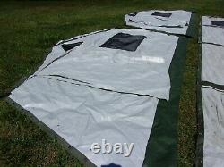 MILITARY 16x16 FRAME TENT SURPLUS US ARMY. NO FRAMES INCLUDED CAMPING HUNTING