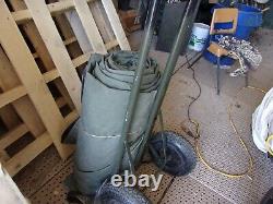 MILITARY BASE X TENT 305+FLOOR+ STAKES+LINER TAN 18x25 FT450 SQ FT SURPLUS ARMY