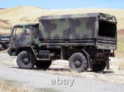 MILITARY CAMO OR OD TRUCK TARP COVER 8 x 12.5 x 4 LMTV M1078 2.5 TON US ARMY