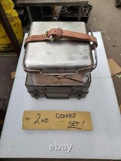 MILITARY/FIELD COOKER NO 12 BRITISH ARMY ISSUE COMPLETE SET UP (DIESEL) used 7