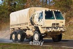 MILITARY NOS TAN TRUCK FRAME & COVER TARP 8 x 14.5 x 4 MTV M1083 5 TON US ARMY