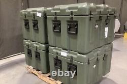 MILITARY STORAGE CONTAINER CASE BOX- 24Lx18Wx14H ARMY SURPLUS (1) Each