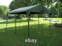 MILITARY SURPLUS 11x11 COMMAND POST TENT FRAME. FRAME ONLY. CAMP HUNT US ARMY