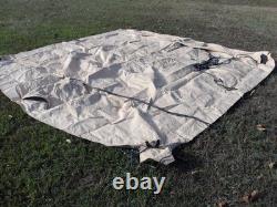 MILITARY SURPLUS 11x11 COMMAND POST TENT ROOF -NO FRAME INCLUDED US ARMY