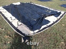 MILITARY SURPLUS 11x11 COMMAND POST TENT ROOF -NO FRAME INCLUDED US ARMY