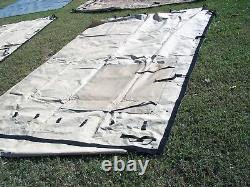 MILITARY SURPLUS 11x11 COMMAND POST TENT SKIN KIT ONLY+LINER. NO FRAMES. ARMY