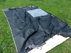 MILITARY SURPLUS 11x11 COMMAND POST TENT SKIN WALL TAN -WINDOW WALL US ARMY