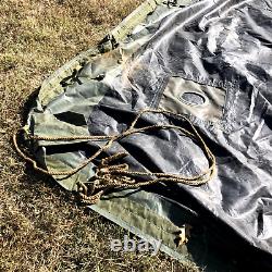 MILITARY SURPLUS 11x11 COMMAND POST TENT TOP NO FRAME INCLUDED CAMP HUNT US ARMY