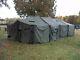Military Surplus 18x36 Mgpts Tent Good+ Condition Green Camping Hunting Us Army