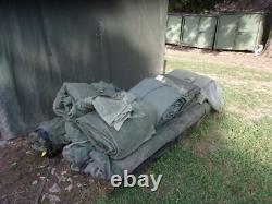 MILITARY SURPLUS 20 x24 TEMPER TENT GREEN CAMPING HUNTING SHOP US ARMY
