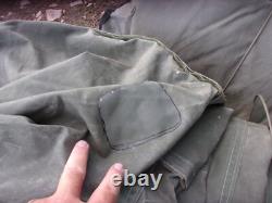 MILITARY SURPLUS 20 x24 TEMPER TENT GREEN CAMPING HUNTING SHOP US ARMY