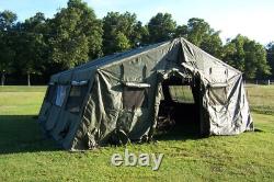 MILITARY SURPLUS 20 x24 TEMPER TENT GREEN CAMPING HUNTING SHOP US ARMY