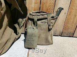 MILITARY SURPLUS 5 MAN M1950 ARCTIC TENT 13x13 CAMPING ARMY LINER Extras
