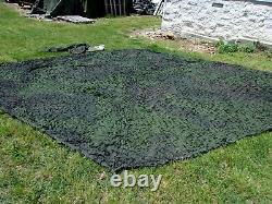 MILITARY SURPLUS CAMO CAMOUFLAGE NET SECTION NETTING 14 x 24 FT US ARMY-HOLES