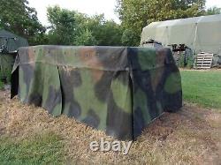 MILITARY SURPLUS CAMO TRUCK COVER 8 x12.5 x 4 LMTV M1078 2.5 TON GOOD US ARMY